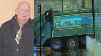 Harry Clarke, driver of the Glasgow bin lorry that crashed in December 2014