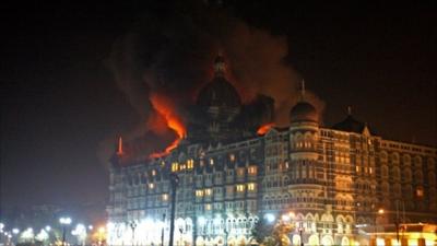 Fire at the Taj Mahal Palace Hotel