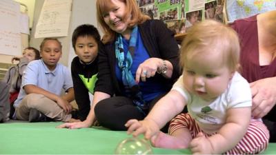 The baby helping to reduce bullying at school