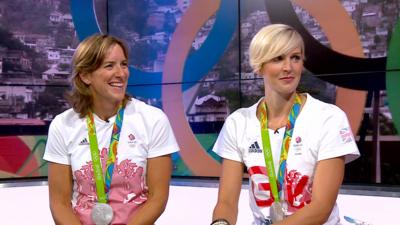 Katherine Grainger and Vicky Thornley