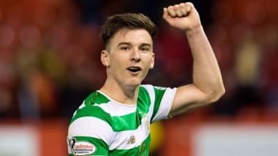 Celtic scorer Kieran Tierney