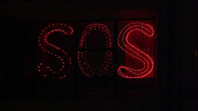 SOS sign