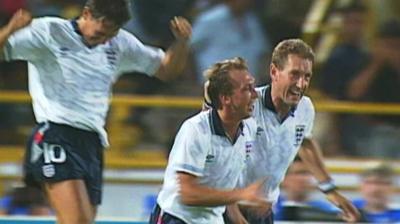 David Platt celebrates