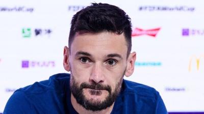 France goalkeeper and captain Hugo Lloris