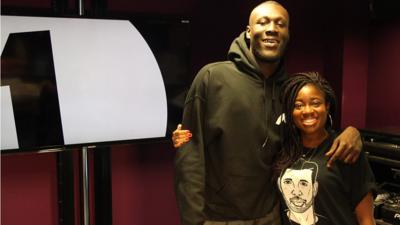 Stormzy and Clara Amfo