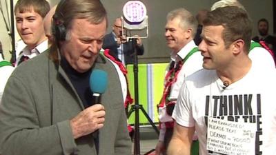 Terry Wogan and Dermot O'Leary