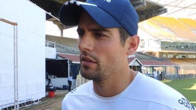 England captain Alastair Cook