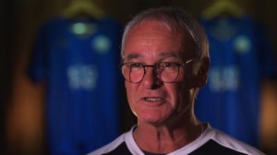 Leicester City manager Claudio Ranieri