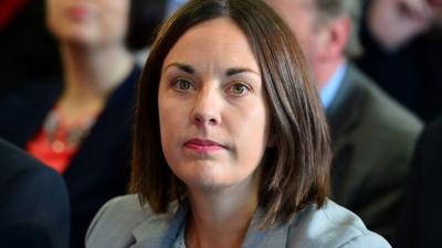 Former Scottish Labour leader Kezia Dugdale