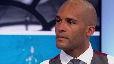 Former Burnley and QPR player Clarke Carlisle