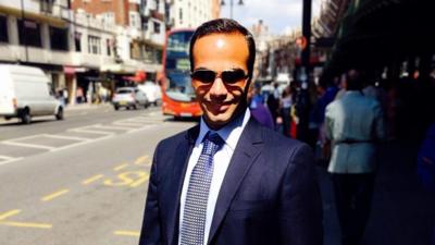 George Papadopoulos is seen in this undated photo.