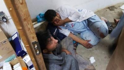 Survivors of Kunduz clinic bombing