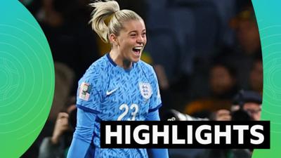 England's Alessia Russo celebrates her goal against Australia