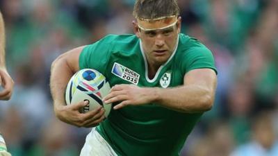 Ireland flanker Chris Henry