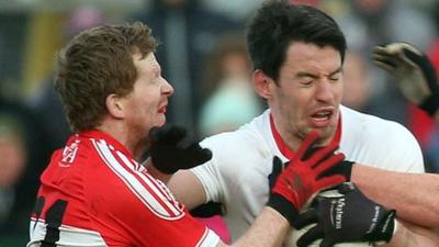 Tyrone came back from nine points down to beat Derry