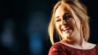 Adele at the Grammys