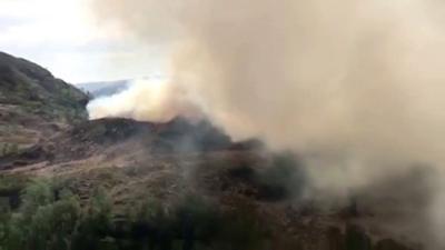 Fire in Glenfinnan