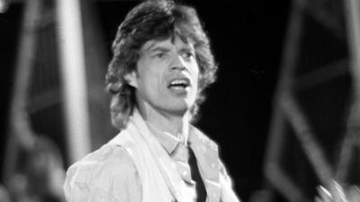 Mick Jagger in 1987 on the US version of Top of the Pops