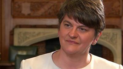 DUP leader Arlene Foster