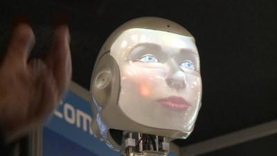 This robot examines your shopping habits at Europe's biggest robotics exhibition.