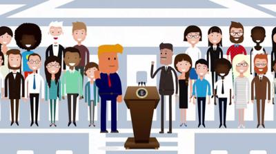 Trump animation