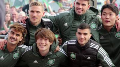 Celtic players