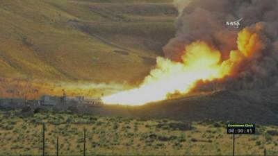 Testing of the booster in Utah