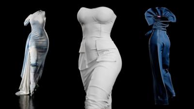 Dresses in 3D