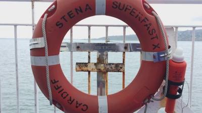 In or Out? Ferry passengers crossing to Dublin give their view