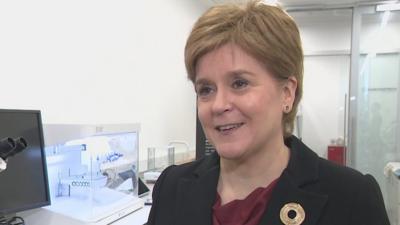 First Minister Nicola Sturgeon