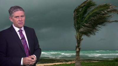 Hurricane Irma is expected to arrive in Florida by the weekend. BBC weather reporter Phil Avery Irma is now a category 5 storm - the strongest there is.