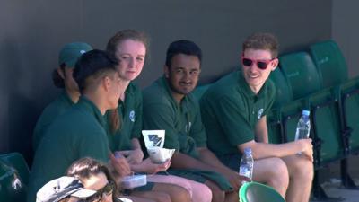 Ground staff at Wimbledon