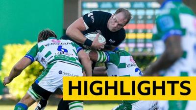 Alun Wyn Jones for Ospreys v Benetton in Treviso