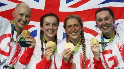 Joanna Rowsell Shand wins Olympic gold