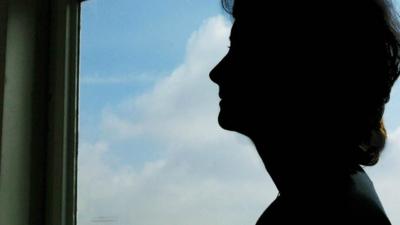 Picture of silhouette woman