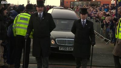 Cyrille Regis leaves The Hawthorns for the last time