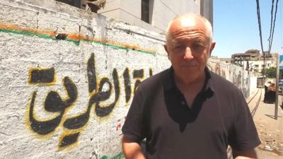 Jeremy Bowen in Gaza