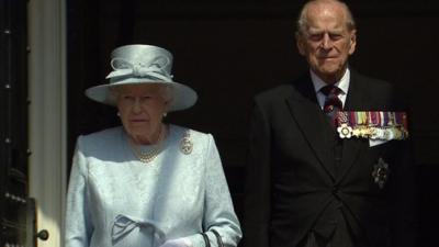 The Queen and Prince Philip