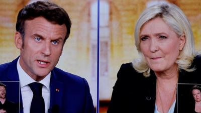 Emmanuel Macron and Marine Le Pen