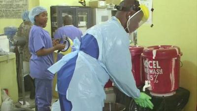 Medical staff at Redemption Hospital