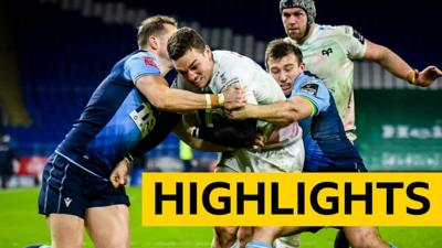 Pro14 highlights: Cardiff Blues 3-17 Ospreys