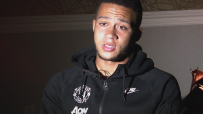 Manchester United forward Memphis Depay