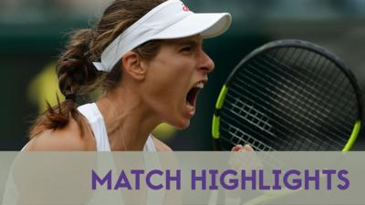 Johanna Konta claims her first Wimbledon victory