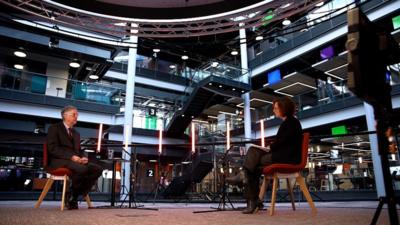 Labour Leader Mark Drakeford talks to BBC Wales political editor Felicity Evans about Labour's 2021 manifesto