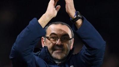 Chelsea 'determination' impresses Sarri