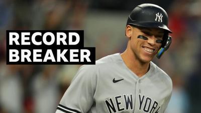 Aaron Judge of the New York Yankees