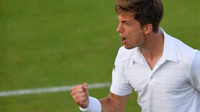 British number two Aljaz Bedene