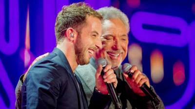James Morrison and Tom Jones