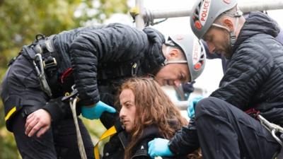 Extinction Rebellion arrest