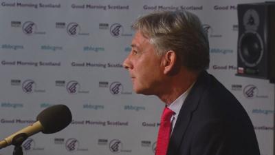 Scottish Labour leader Richard Leonard on Good Morning Scotland